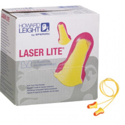 Laser Lite Earplugs CORDED (Box 100)